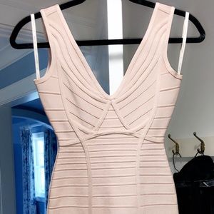Herve Leger Bandage flare dress
